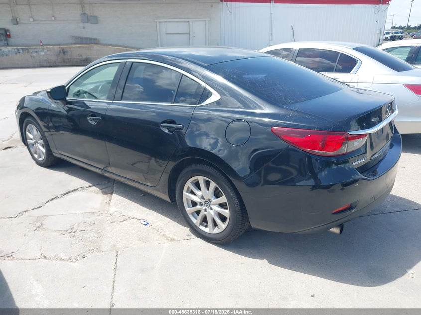 2016 Mazda 6 VIN JM1GJ1U59G1451049 IAAI salvage auction — NORMAL WEAR, Original (Texas), sold $25 on 2026-07-29 (photo 3)