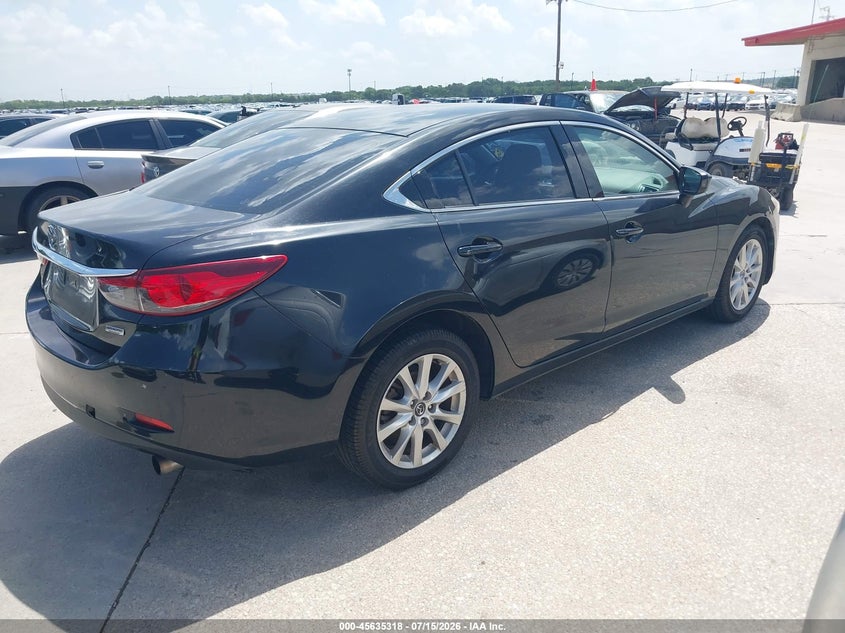 2016 Mazda 6 VIN JM1GJ1U59G1451049 IAAI salvage auction — NORMAL WEAR, Original (Texas), sold $25 on 2026-07-29 (photo 4)