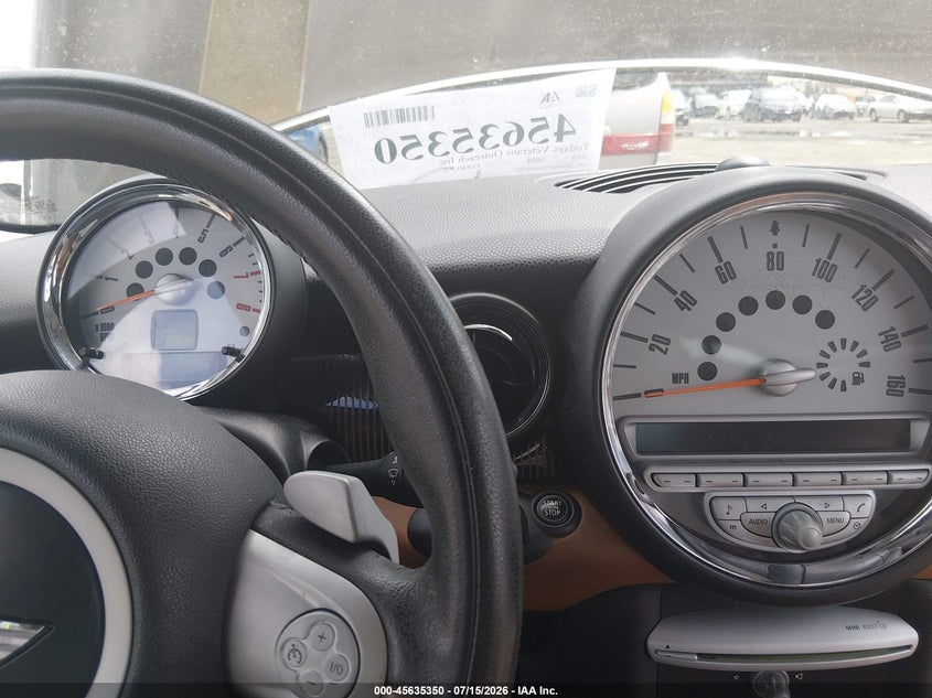 2010 Mini Cooper VIN WMWMF7C52ATZ72521 IAAI salvage auction — NORMAL WEAR, Clear (Georgia), sold $400 on 2026-07-31 (photo 7)