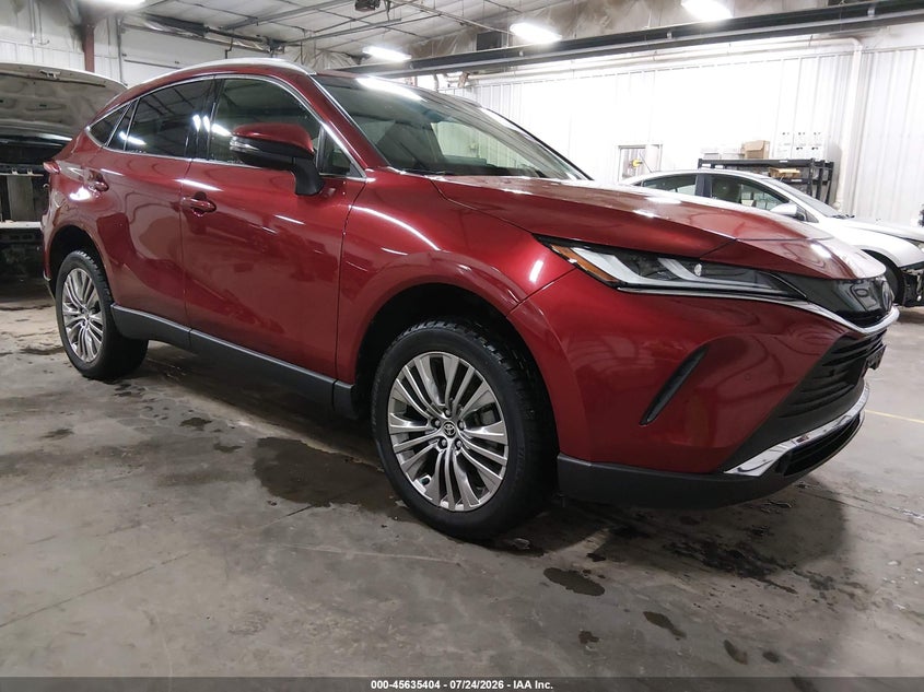 2022 Toyota Venza VIN JTEAAAAH6NJ092708 — IAAI salvage auction photo