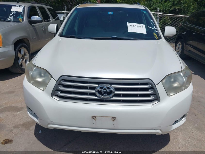 2010 Toyota Highlander VIN 5TDKK3EH0AS008889 IAAI salvage auction — NORMAL WEAR, Original (Texas), sold $1,700 on 2026-07-29 (photo 6)