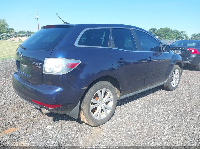 2010 Mazda Cx-7 VIN JM3ER4WLXA0301114 IAAI salvage auction — NORMAL WEAR, Salvage (South Carolina), sold $300 on 2026-07-28 (photo 4)