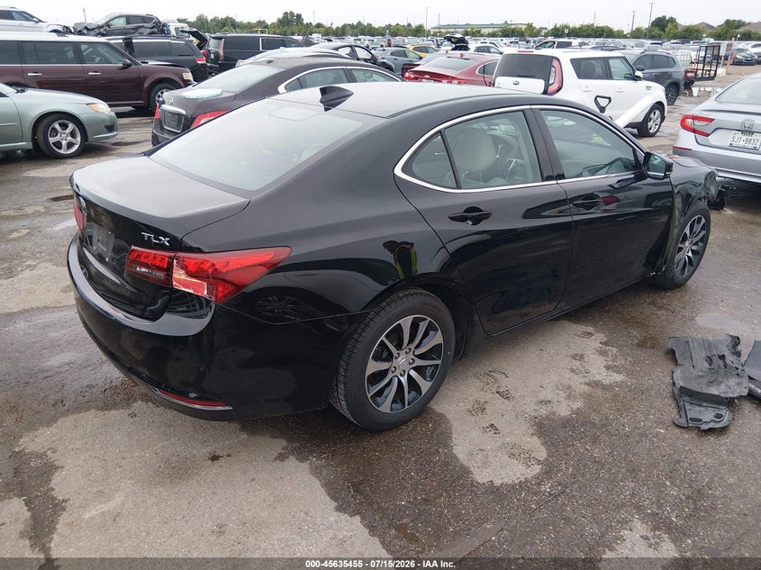 2016 Acura Tlx VIN 19UUB1F55GA012252 IAAI salvage auction — RIGHT FRONT, Original (Texas), sold $5,750 on 2026-09-02 (photo 4)