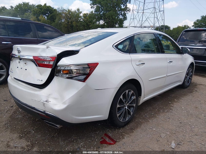 2016 Toyota Avalon VIN 4T1BK1EB9GU231349 IAAI salvage auction — REAR END, Clear (Indiana), sold $11,100 on 2026-08-16 (photo 4)