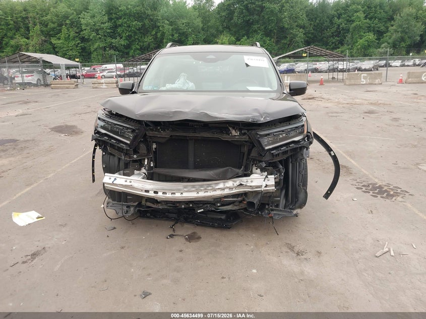 2025 Honda Pilot VIN 5FNYG1H85SB040352 IAAI salvage auction — FRONT END, Salvage Title, sold $14,400 on 2026-10-01 (photo 6)