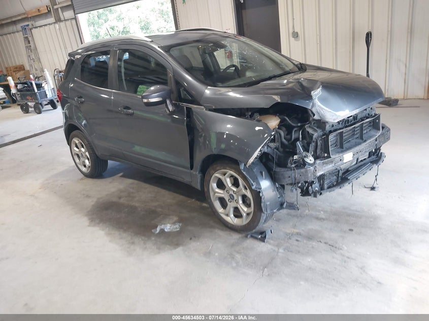 2020 Ford Ecosport VIN MAJ3S2KE1LC325650 IAAI salvage auction — FRONT END, Salvage (North Carolina), sold $350 on 2026-08-02 (photo 1)