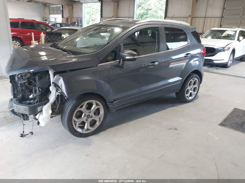 2020 Ford Ecosport VIN MAJ3S2KE1LC325650 IAAI salvage auction — FRONT END, Salvage (North Carolina), sold $350 on 2026-08-02 (photo 2)