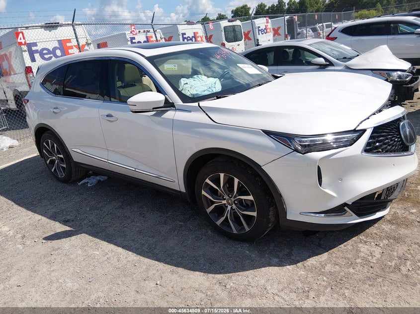 2023 Acura Mdx VIN 5J8YD9H4XPL001119 — IAAI salvage auction photo