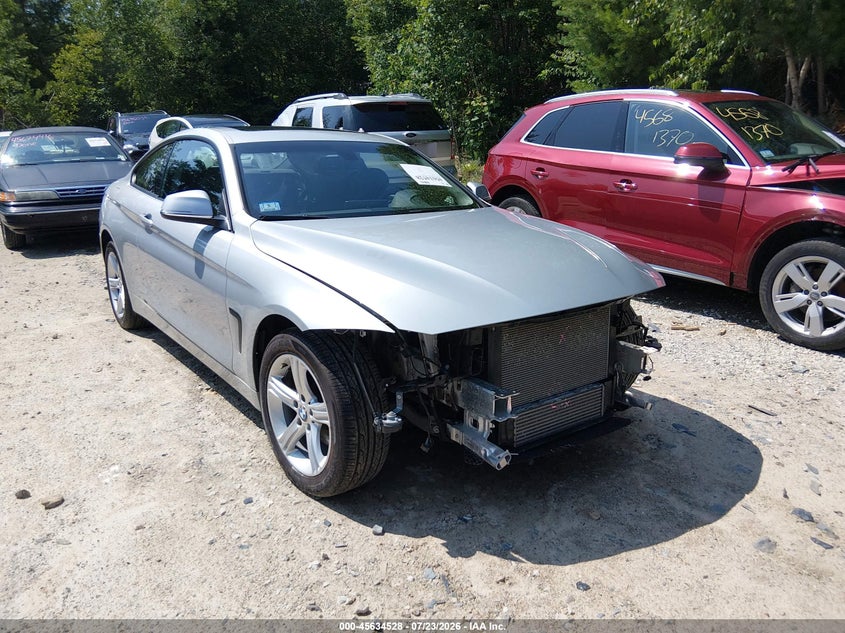 2015 BMW 4er VIN WBA3N9C58FK248324 IAAI salvage auction — FRONT END, Wait Title, sold $2,300 on 2026-07-30 (photo 1)