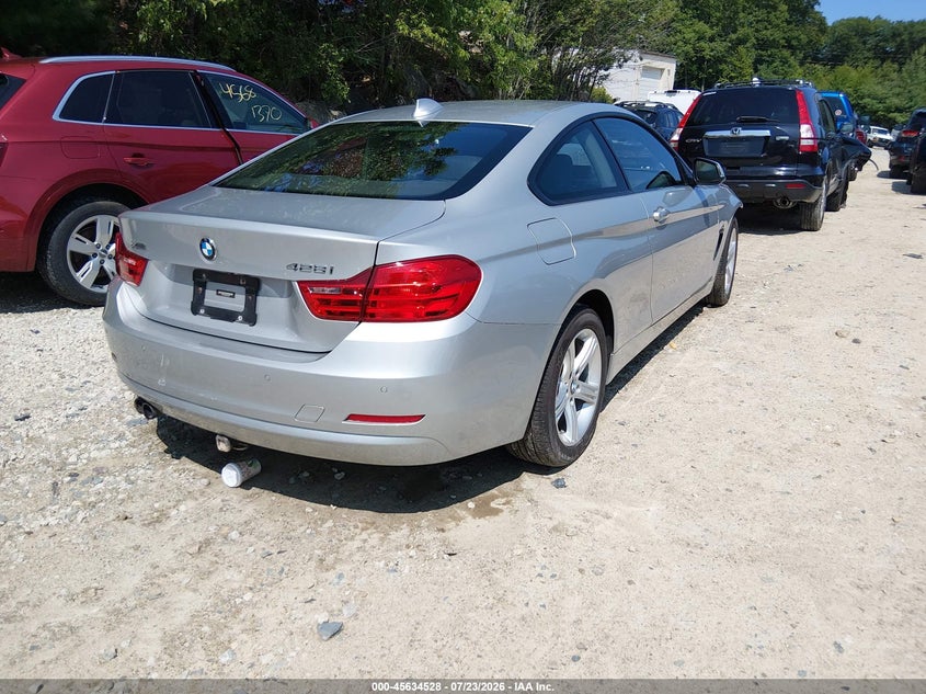 2015 BMW 4er VIN WBA3N9C58FK248324 IAAI salvage auction — FRONT END, Wait Title, sold $2,300 on 2026-07-30 (photo 4)