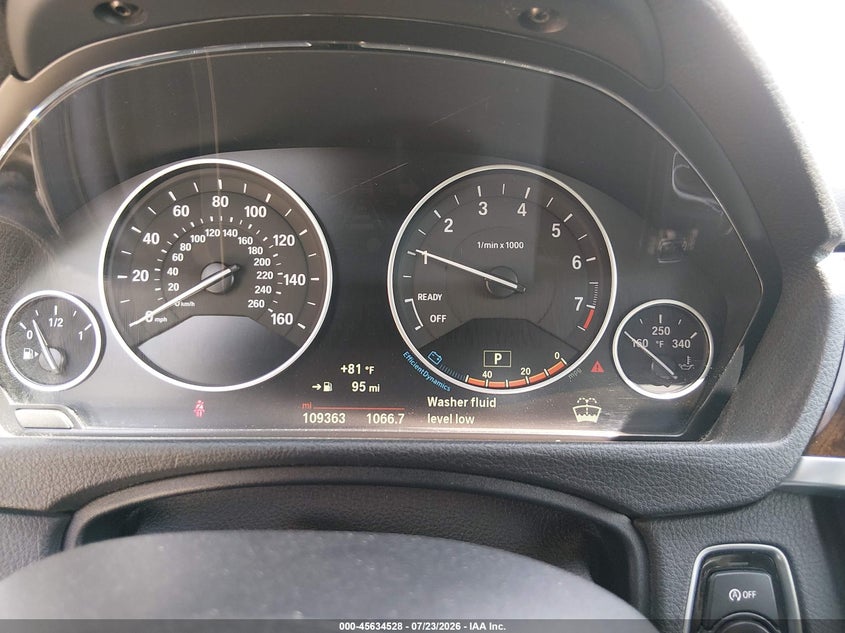 2015 BMW 4er VIN WBA3N9C58FK248324 IAAI salvage auction — FRONT END, Wait Title, sold $2,300 on 2026-07-30 (photo 7)