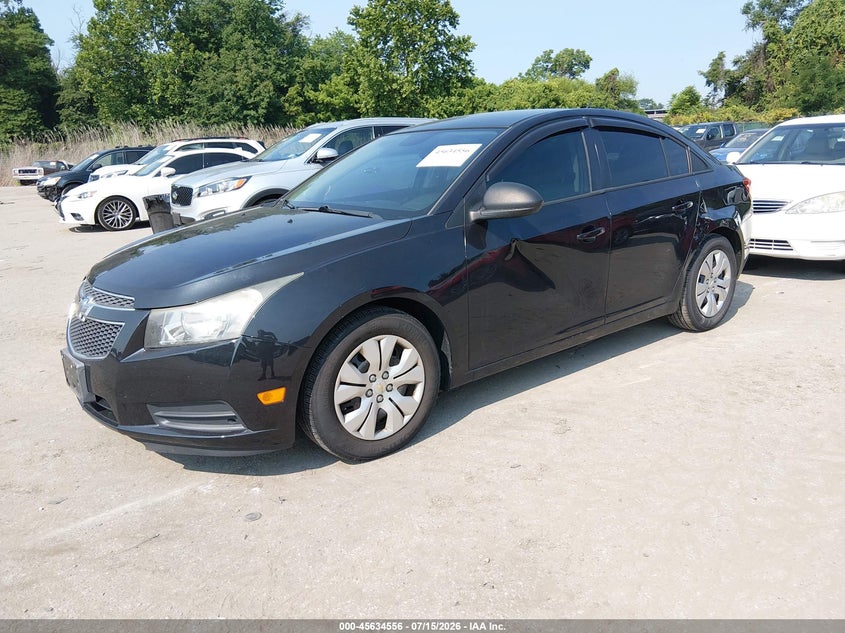 2014 Chevrolet Cruze VIN 1G1PA5SG2E7106041 IAAI salvage auction — SIDE, Salvage - Greater Than 75% (Maryland), sold $500 on 2026-07-24 (photo 2)