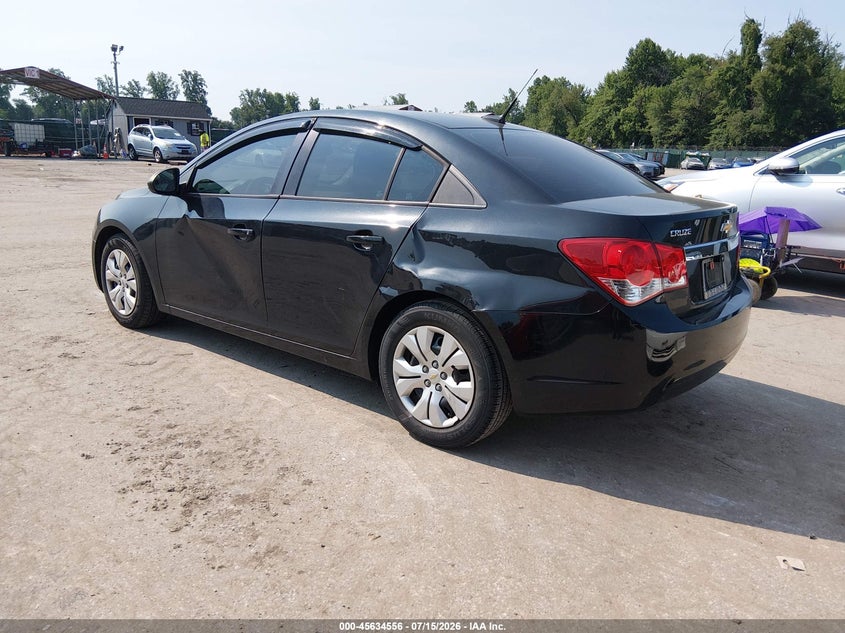 2014 Chevrolet Cruze VIN 1G1PA5SG2E7106041 IAAI salvage auction — SIDE, Salvage - Greater Than 75% (Maryland), sold $500 on 2026-07-24 (photo 3)