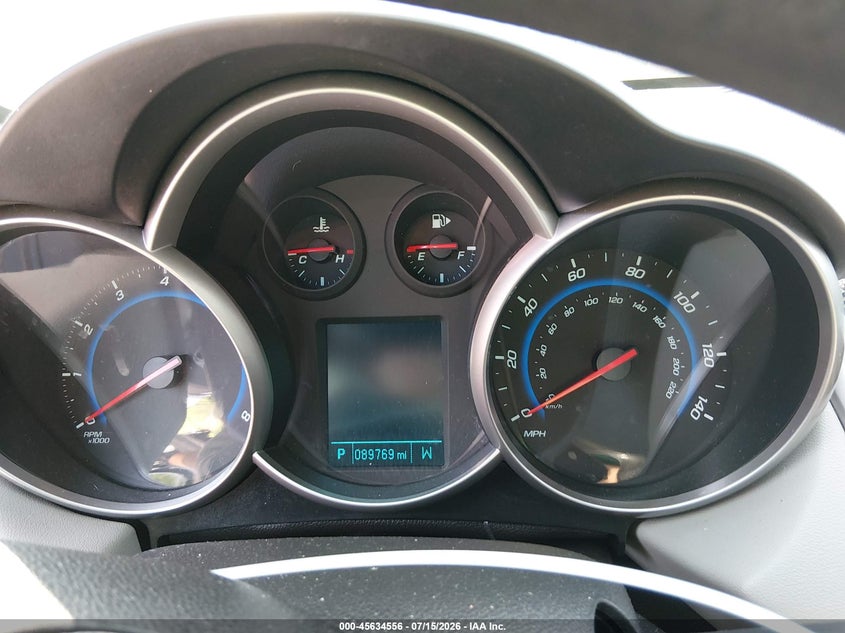 2014 Chevrolet Cruze VIN 1G1PA5SG2E7106041 IAAI salvage auction — SIDE, Salvage - Greater Than 75% (Maryland), sold $500 on 2026-07-24 (photo 7)