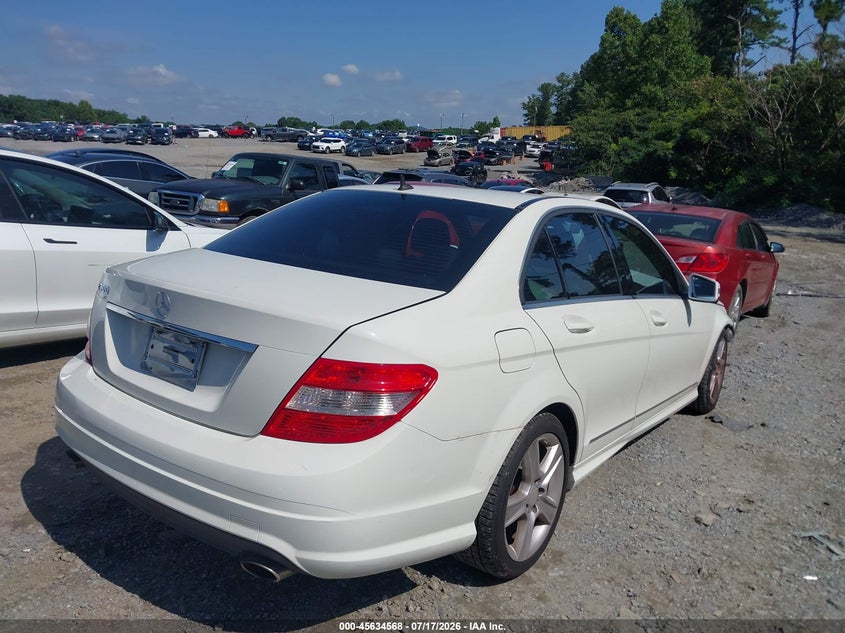 2011 Mercedes-benz C class VIN WDDGF5EB1BA453275 IAAI salvage auction — FRONT END, Salvage (Idaho), sold $275 on 2026-07-28 (photo 4)