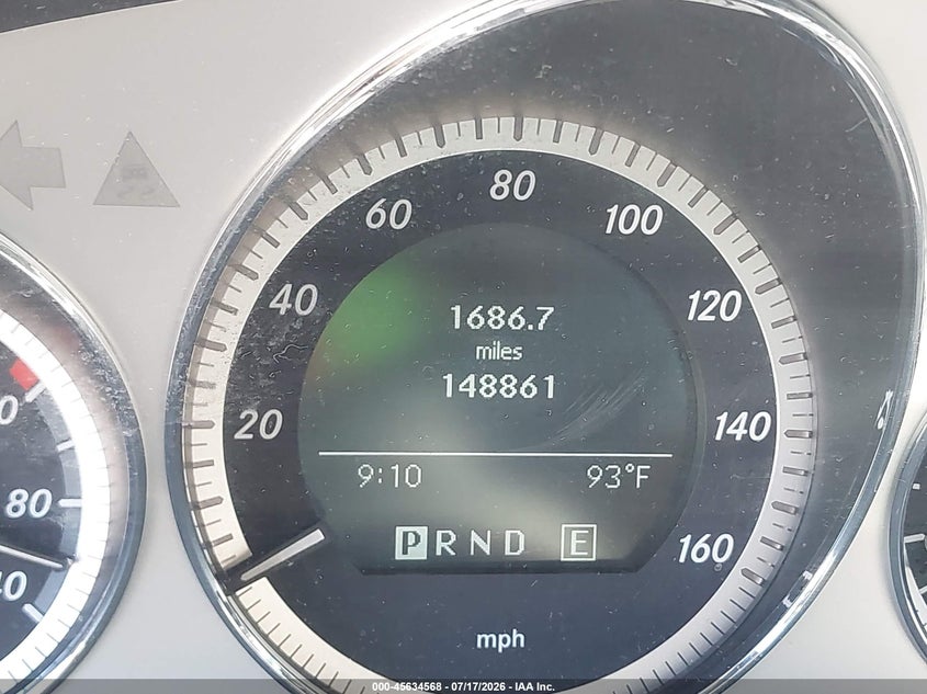2011 Mercedes-benz C class VIN WDDGF5EB1BA453275 IAAI salvage auction — FRONT END, Salvage (Idaho), sold $275 on 2026-07-28 (photo 7)