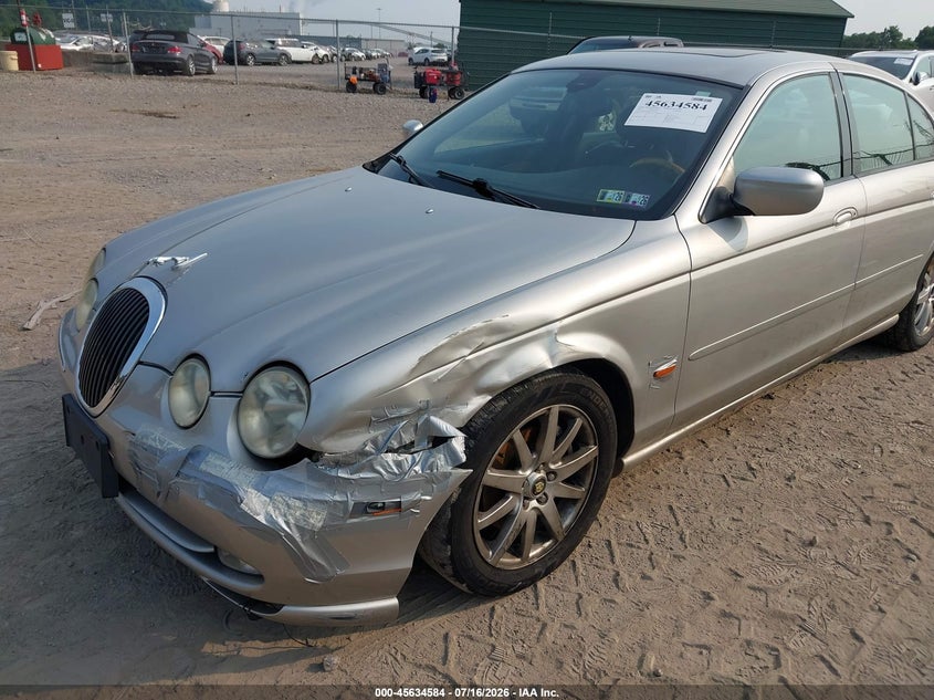 2000 Jaguar S type VIN SAJDA01D8YGL21675 IAAI salvage auction — LEFT FRONT, Salvage (Pennsylvania), sold $325 on 2026-07-26 (photo 6)