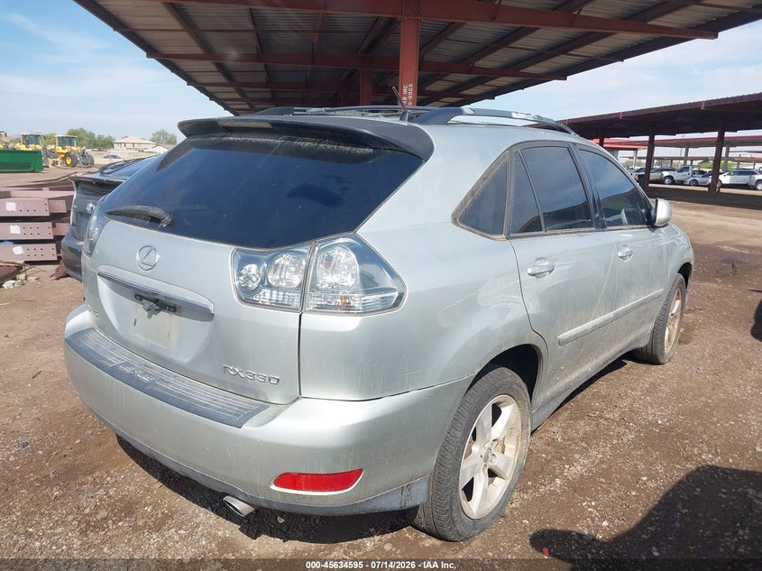 2004 Lexus Rx VIN JTJGA31U240030277 IAAI salvage auction — NORMAL WEAR, Salvage Title, sold $925 on 2026-07-28 (photo 4)