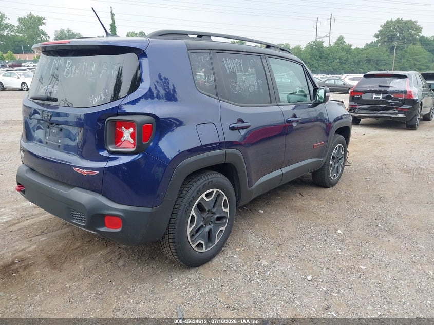2016 Jeep Renegade VIN ZACCJBCT0GPC75917 IAAI salvage auction — LEFT FRONT, Salvage (Pennsylvania), sold $575 on 2026-07-24 (photo 4)