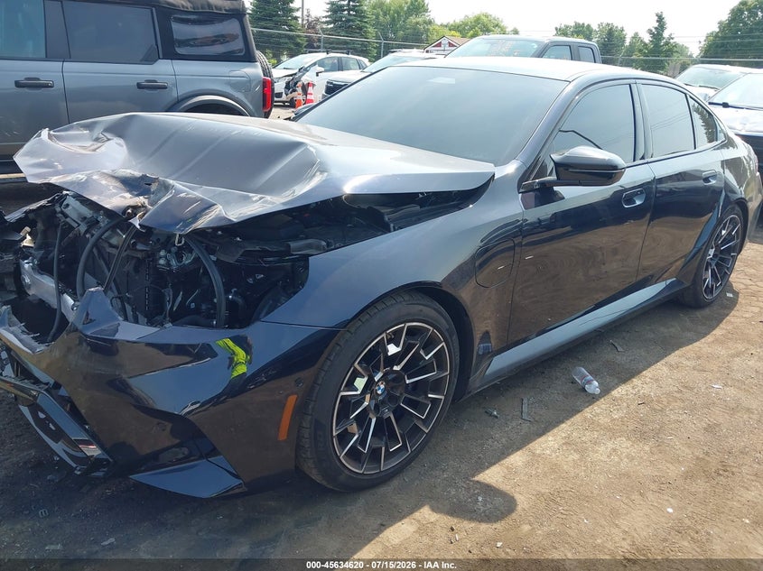 2026 BMW M5 VIN WBS83FK08TCV74108 IAAI salvage auction — FRONT END, Clear (Michigan), sold $5,100 on 2026-08-26 (photo 2)