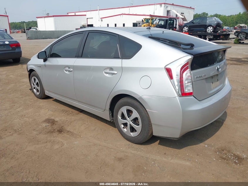 2014 Toyota Prius VIN JTDKN3DU5E1766557 IAAI salvage auction — FRONT END, Salvage - 75% Or Less (Maryland), sold $1,350 on 2026-07-29 (photo 3)