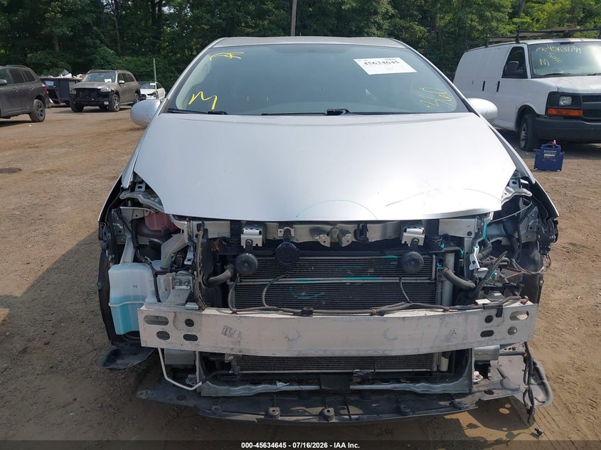 2014 Toyota Prius VIN JTDKN3DU5E1766557 IAAI salvage auction — FRONT END, Salvage - 75% Or Less (Maryland), sold $1,350 on 2026-07-29 (photo 6)