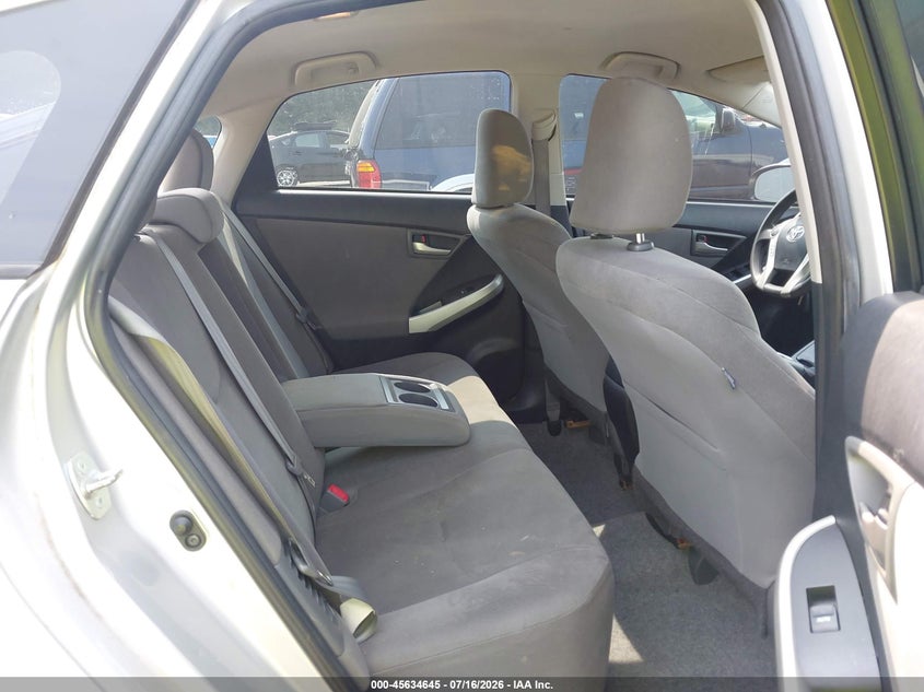 2014 Toyota Prius VIN JTDKN3DU5E1766557 IAAI salvage auction — FRONT END, Salvage - 75% Or Less (Maryland), sold $1,350 on 2026-07-29 (photo 8)