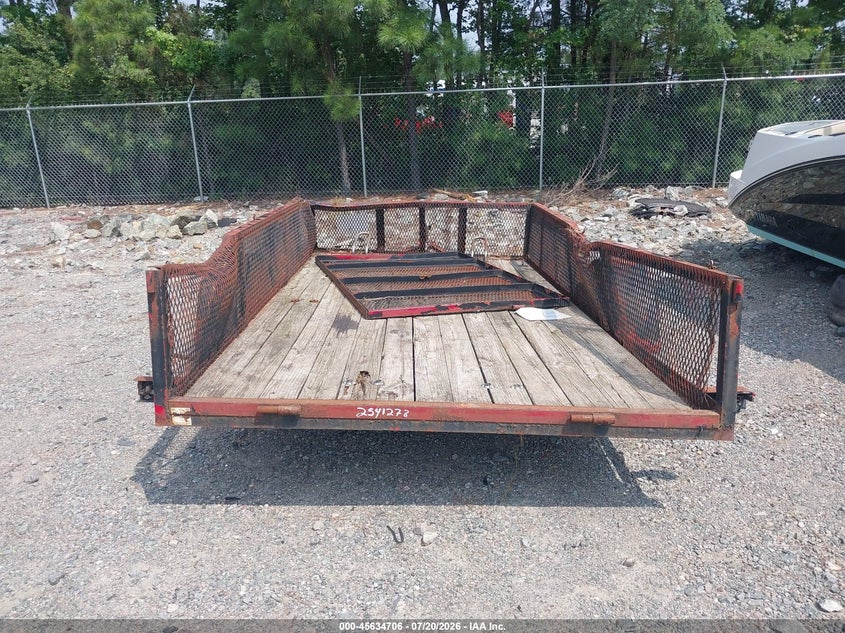 1997 Kaufman trailers Other VIN 1K9FB1219V1000197 IAAI salvage auction — FRONT & REAR, Clear (Virginia), sold $25 on 2026-08-28 (photo 7)