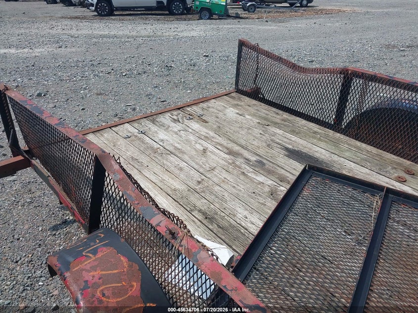 1997 Kaufman trailers Other VIN 1K9FB1219V1000197 IAAI salvage auction — FRONT & REAR, Clear (Virginia), sold $25 on 2026-08-28 (photo 8)