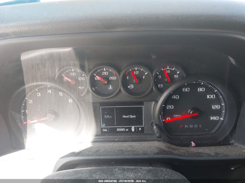 2020 Chevrolet Silverado VIN 1GCRWBEH6LZ294312 IAAI salvage auction — FRONT END, Salvage Title, sold $7,975 on 2026-10-08 (photo 7)