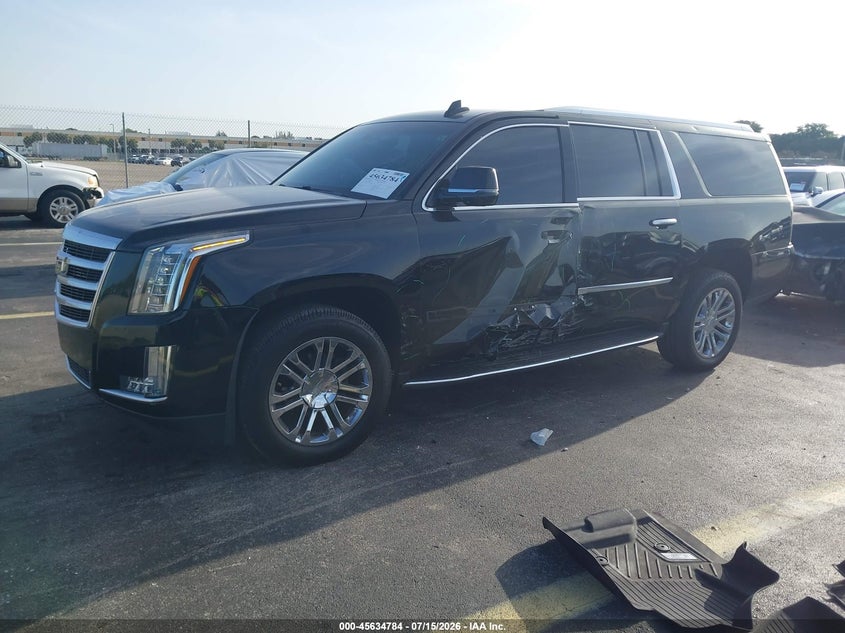 2016 Cadillac Escalade VIN 1GYS3GKJ0GR246321 IAAI salvage auction — LEFT SIDE, Rebuildable (Florida), sold $7,300 on 2026-07-30 (photo 2)