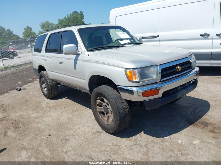 1997 Toyota 4runner VIN JT3HN86R5V0082697 IAAI salvage auction — REAR END, Clear (Virginia), sold $875 on 2026-07-24 (photo 1)