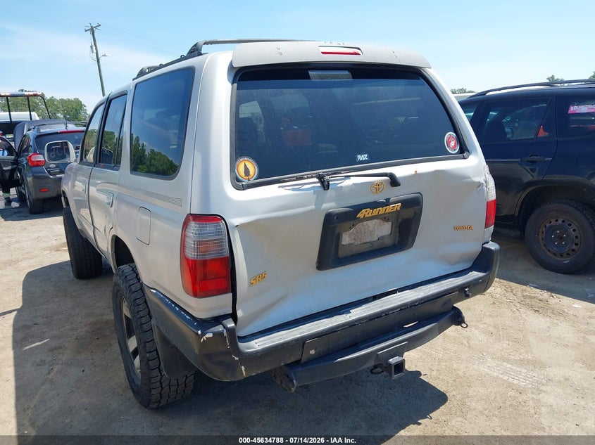 1997 Toyota 4runner VIN JT3HN86R5V0082697 IAAI salvage auction — REAR END, Clear (Virginia), sold $875 on 2026-07-24 (photo 6)