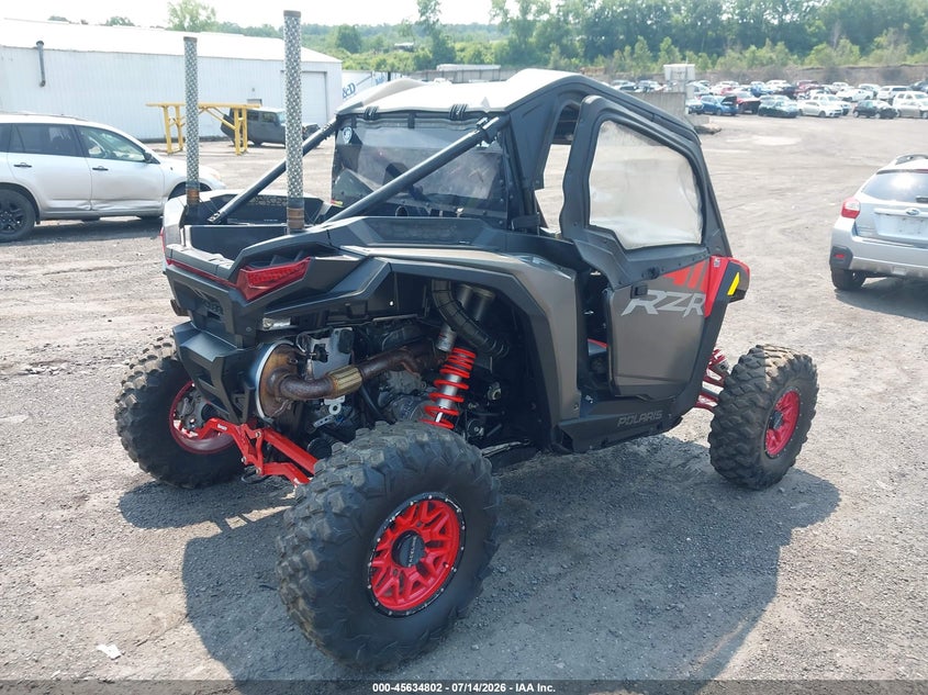 2024 Polaris Rzr VIN 3NSNEF991RF042959 IAAI salvage auction — FRONT END, Salvage (Vermont), sold $7,100 on 2026-07-28 (photo 4)