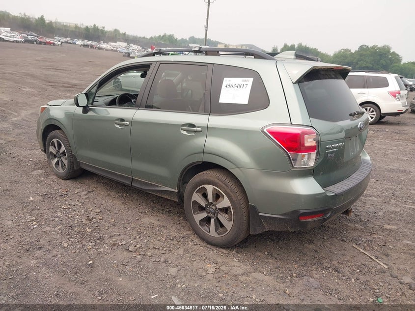 2017 Subaru Forester VIN JF2SJAEC3HH405492 IAAI salvage auction — NORMAL WEAR, Clear (Pennsylvania), sold $400 on 2026-07-28 (photo 3)