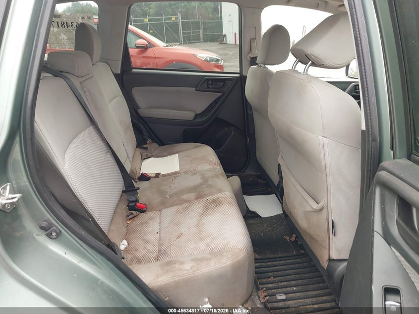 2017 Subaru Forester VIN JF2SJAEC3HH405492 IAAI salvage auction — NORMAL WEAR, Clear (Pennsylvania), sold $400 on 2026-07-28 (photo 8)