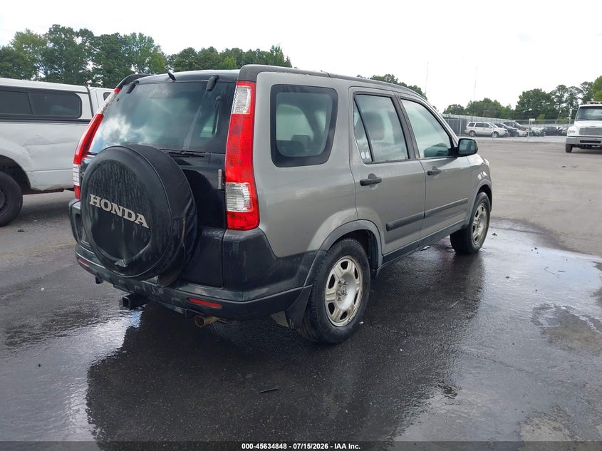 2005 Honda Cr-v VIN JHLRD68515C009314 IAAI salvage auction — NORMAL WEAR, Clear (Georgia), sold $1,050 on 2026-07-29 (photo 4)