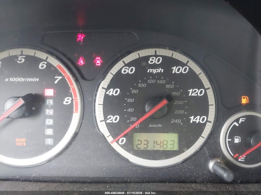 2005 Honda Cr-v VIN JHLRD68515C009314 IAAI salvage auction — NORMAL WEAR, Clear (Georgia), sold $1,050 on 2026-07-29 (photo 7)