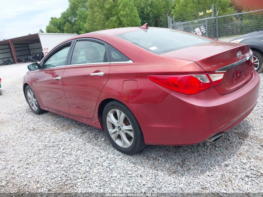 2011 Hyundai Sonata VIN 5NPEC4AB1BH305534 IAAI salvage auction — NORMAL WEAR, Clear (Mississippi), sold $400 on 2026-07-31 (photo 3)