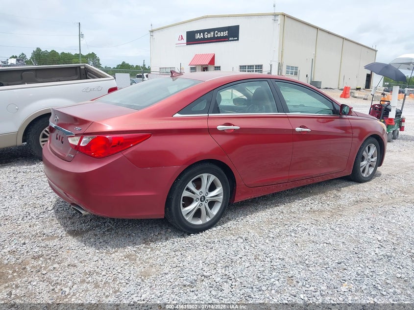 2011 Hyundai Sonata VIN 5NPEC4AB1BH305534 IAAI salvage auction — NORMAL WEAR, Clear (Mississippi), sold $400 on 2026-07-31 (photo 4)
