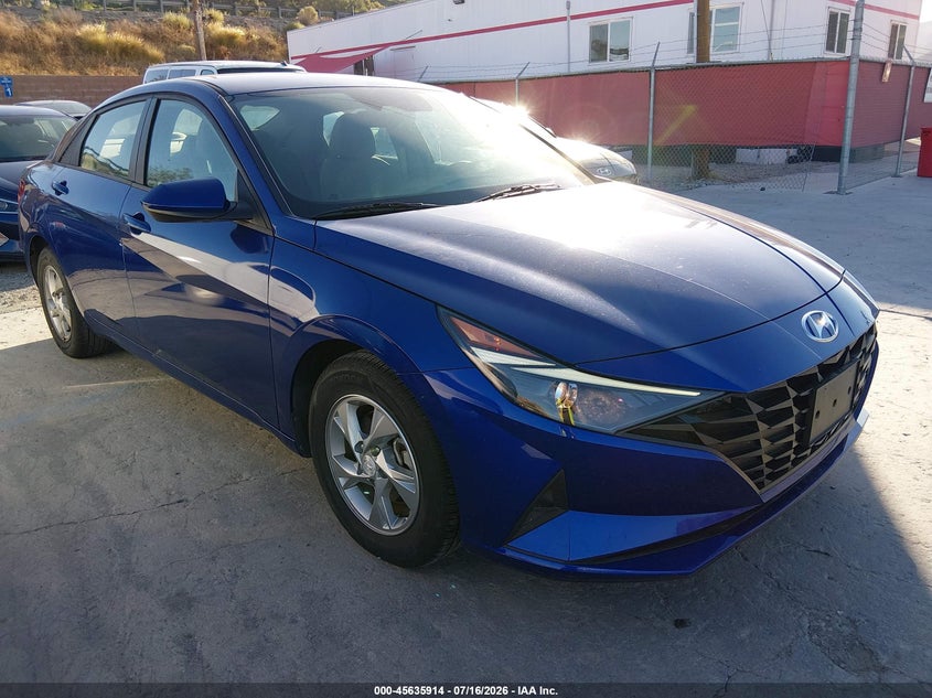 2021 Hyundai Elantra VIN 5NPLL4AGXMH048721 — IAAI salvage auction photo
