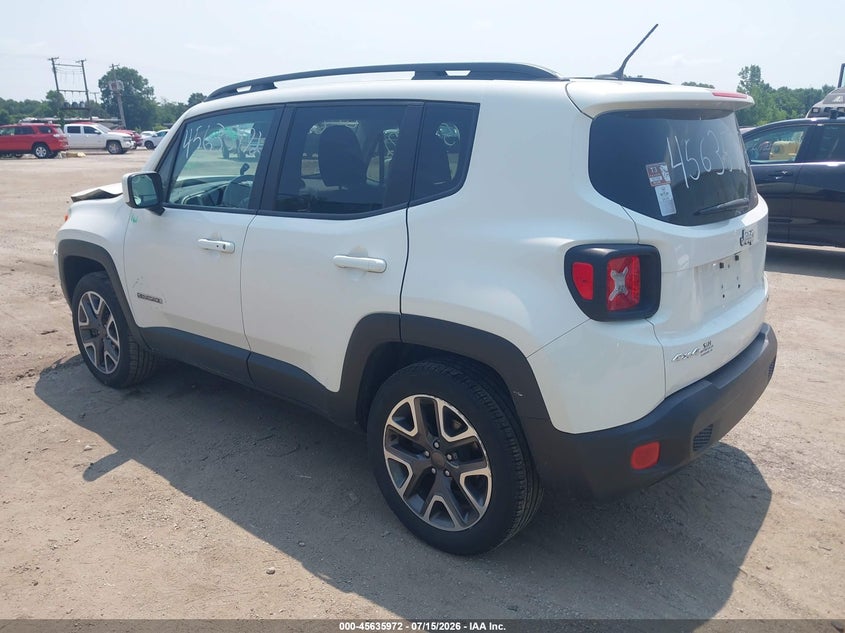 2017 Jeep Renegade VIN ZACCJBBB4HPG10638 IAAI salvage auction — FRONT END, Salvage Title, sold $1,050 on 2026-08-18 (photo 3)