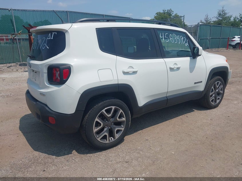2017 Jeep Renegade VIN ZACCJBBB4HPG10638 IAAI salvage auction — FRONT END, Salvage Title, sold $1,050 on 2026-08-18 (photo 4)