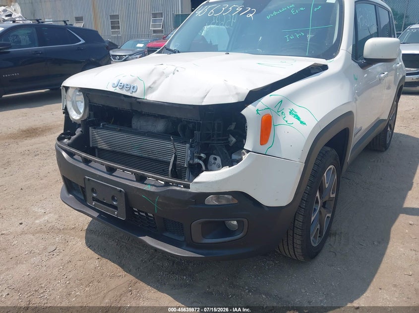 2017 Jeep Renegade VIN ZACCJBBB4HPG10638 IAAI salvage auction — FRONT END, Salvage Title, sold $1,050 on 2026-08-18 (photo 6)