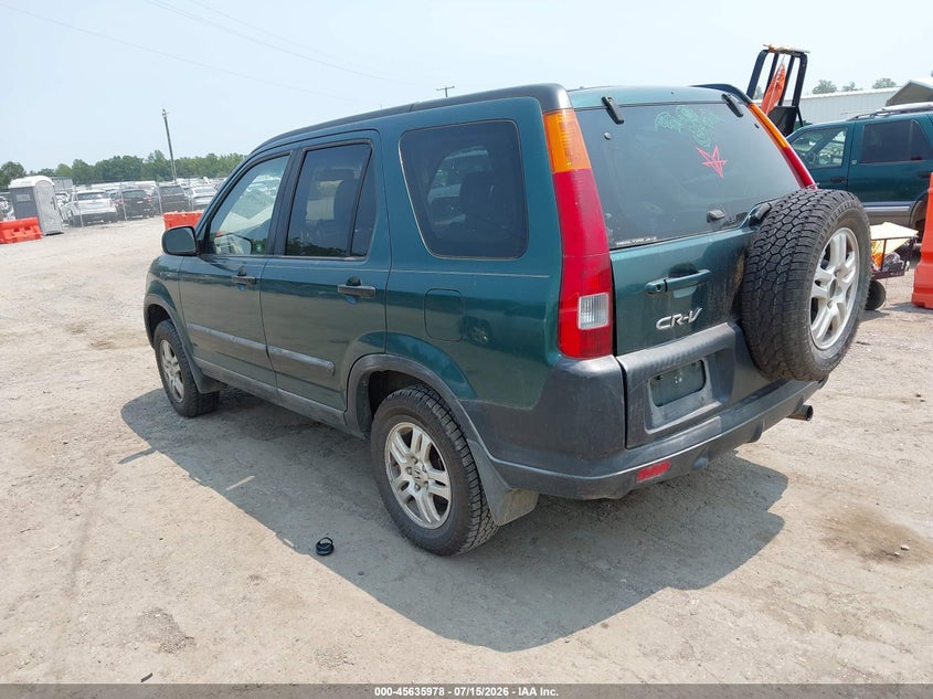 2002 Honda Cr-v VIN JHLRD78872C003724 IAAI salvage auction — NORMAL WEAR, Clear (Virginia), sold $850 on 2026-07-31 (photo 3)