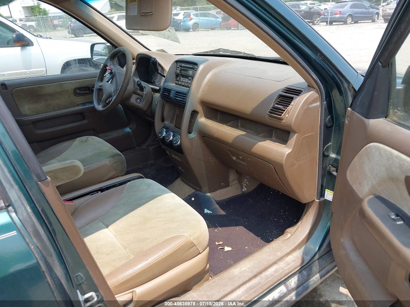 2002 Honda Cr-v VIN JHLRD78872C003724 IAAI salvage auction — NORMAL WEAR, Clear (Virginia), sold $850 on 2026-07-31 (photo 5)