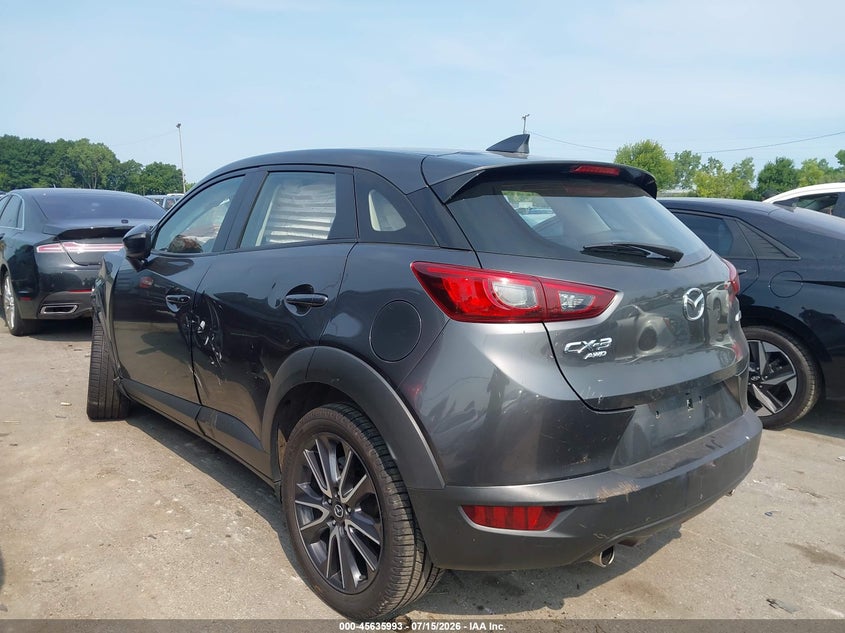 2018 Mazda Cx-3 VIN JM1DKFC7XJ1321739 IAAI salvage auction — FRONT END, Salvage (Ohio), sold $25 on 2026-07-28 (photo 3)