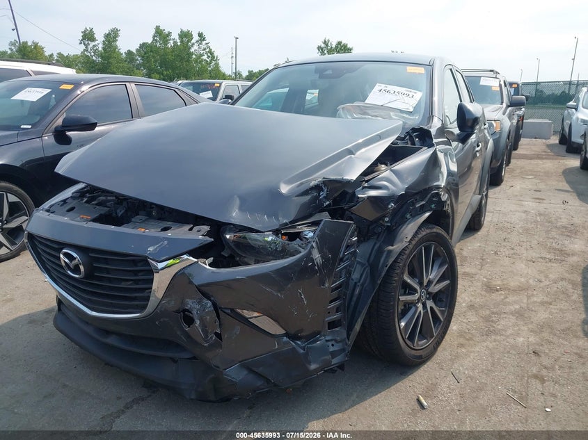 2018 Mazda Cx-3 VIN JM1DKFC7XJ1321739 IAAI salvage auction — FRONT END, Salvage (Ohio), sold $25 on 2026-07-28 (photo 6)