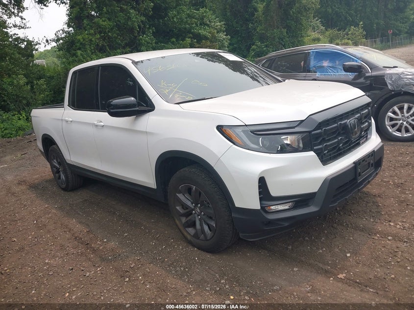 2025 Honda Ridgeline VIN 5FPYK3F17SB011801 — IAAI salvage auction photo