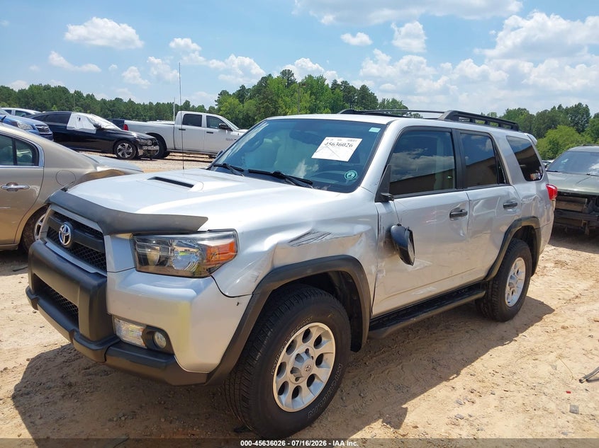 2013 Toyota 4runner VIN JTEBU5JR4D5114708 IAAI salvage auction — SIDE, Salvage Title, sold $5,200 on 2026-07-29 (photo 2)